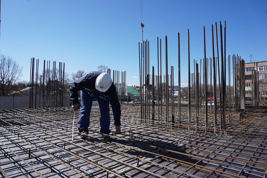 Арматурный каркас плиты перекрытия ПБ 80-10-8 П