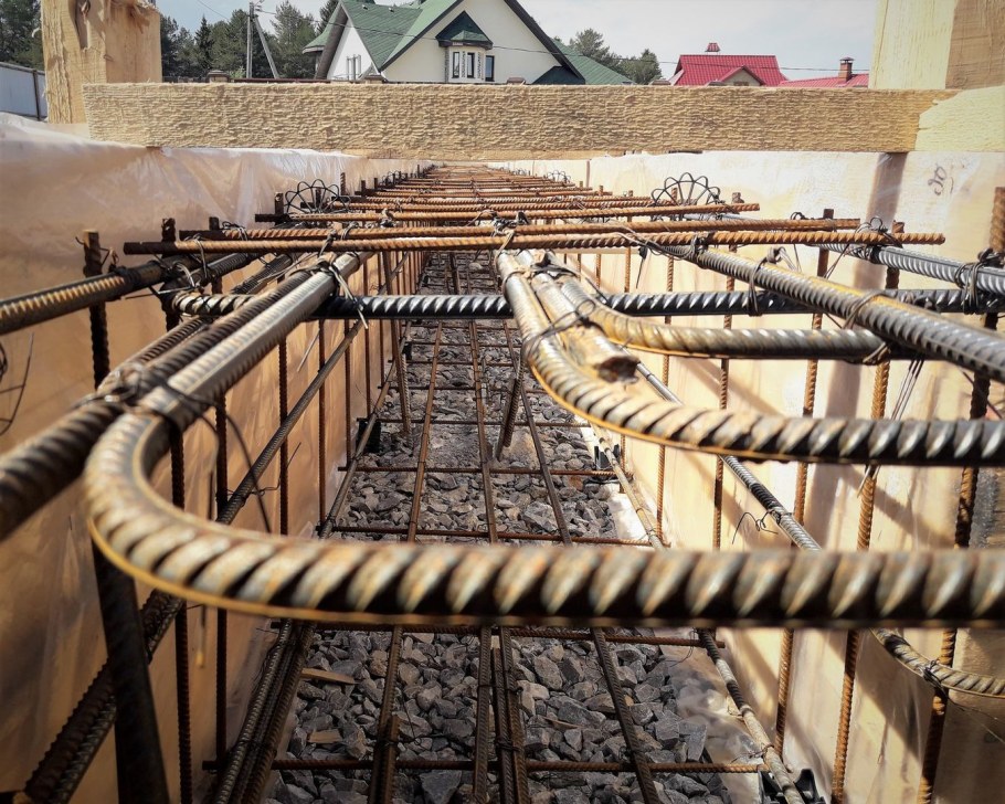 Арматурный каркас плита технология