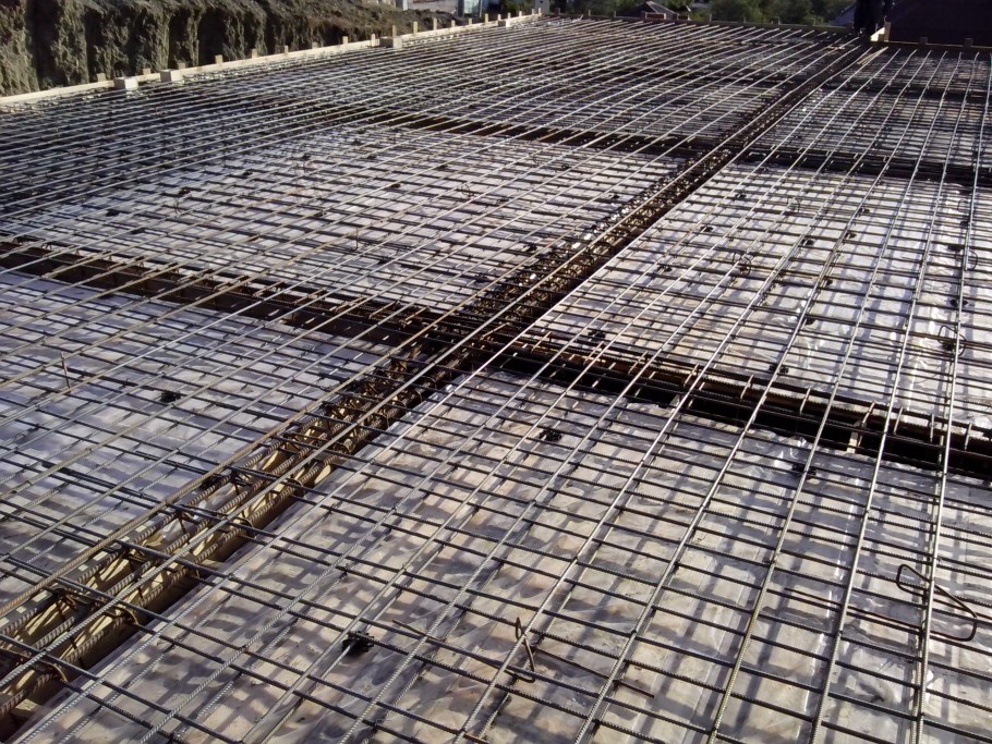 Армирование столбчатого фундамента