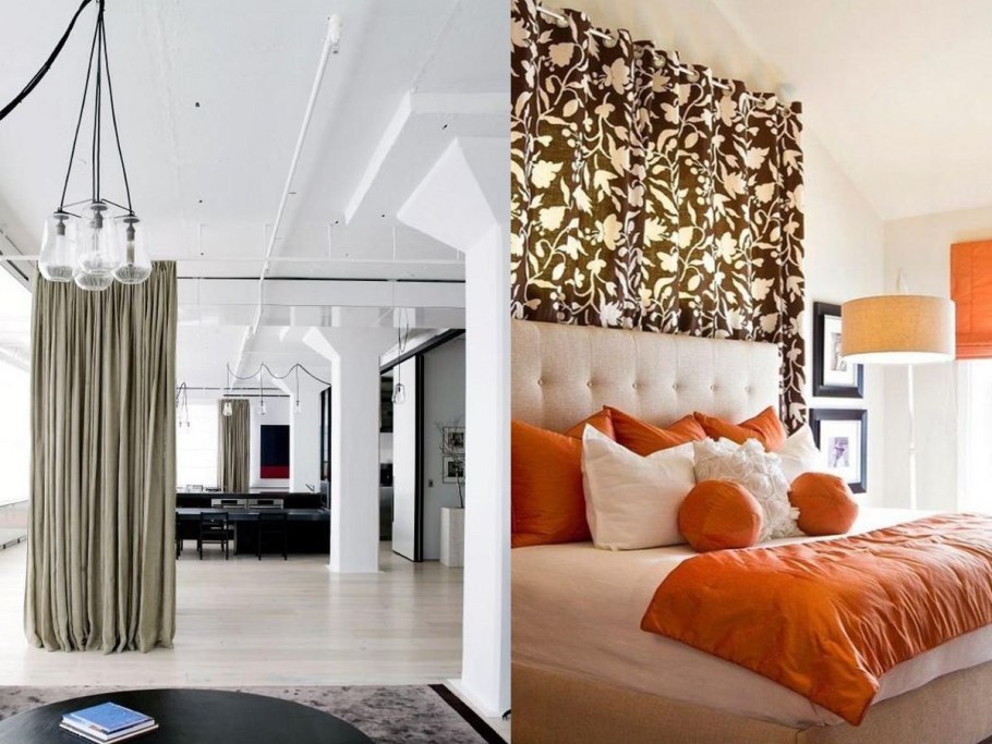 Перегородка для зонирования комнаты