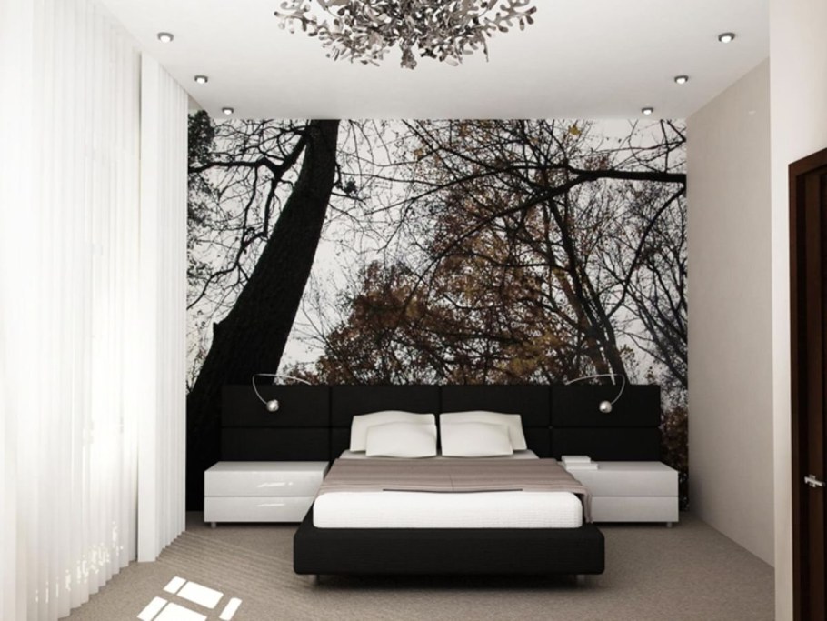 Комната с панорамными окнами