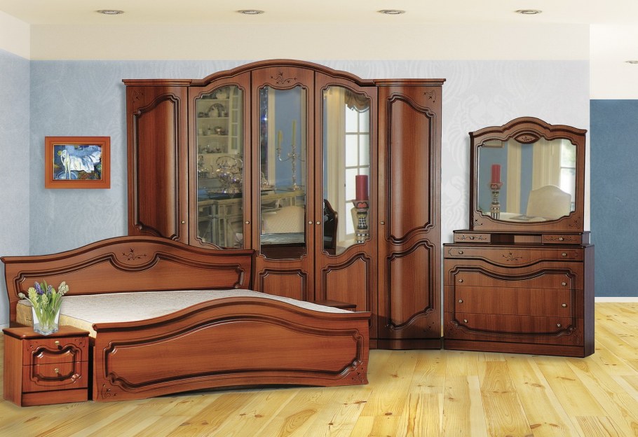 Спальня Энрике корень дуба Эра мебель