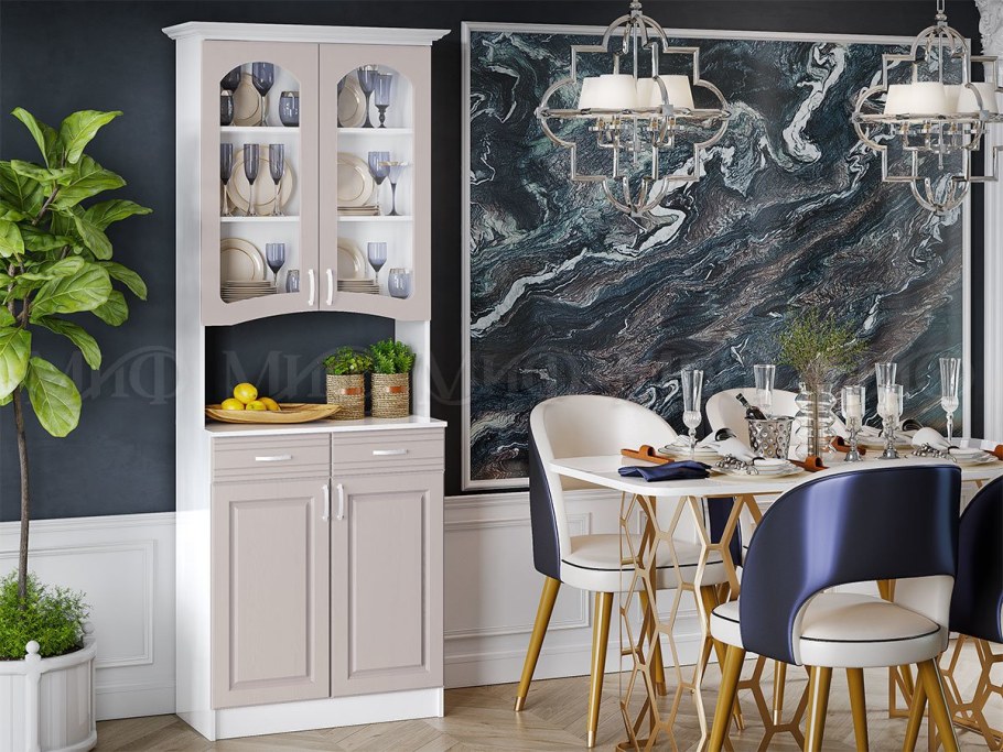 Валенсия сервант 4-створчатый 2-73