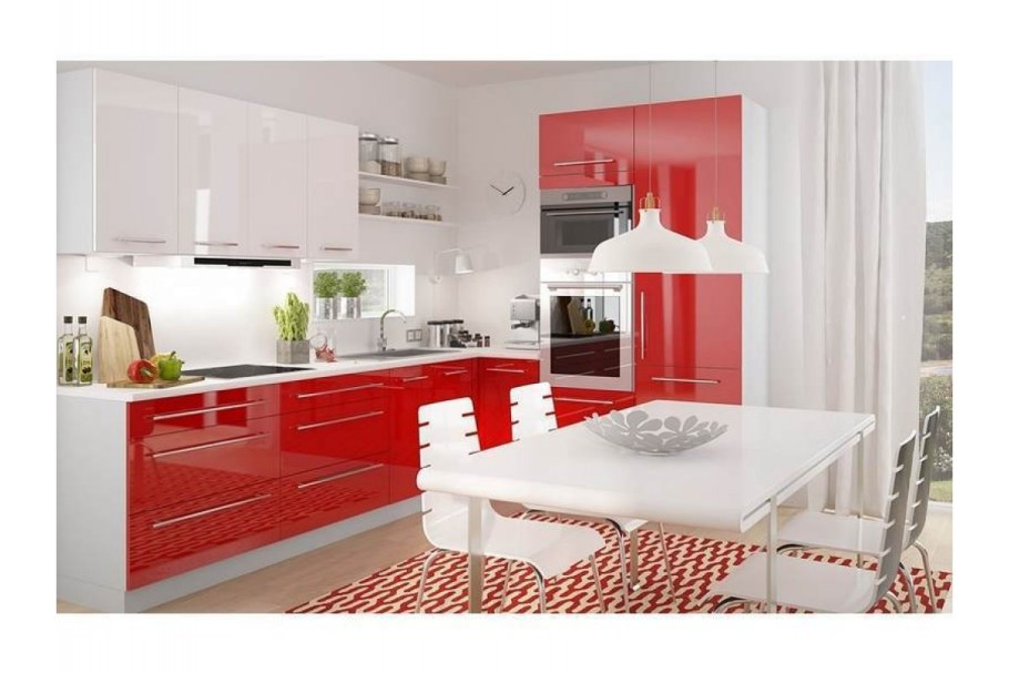 Кухня в Красном цвете