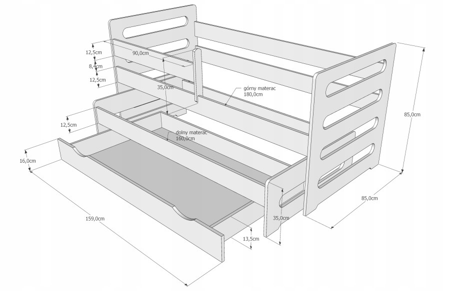 Кровать Алиса кр-811