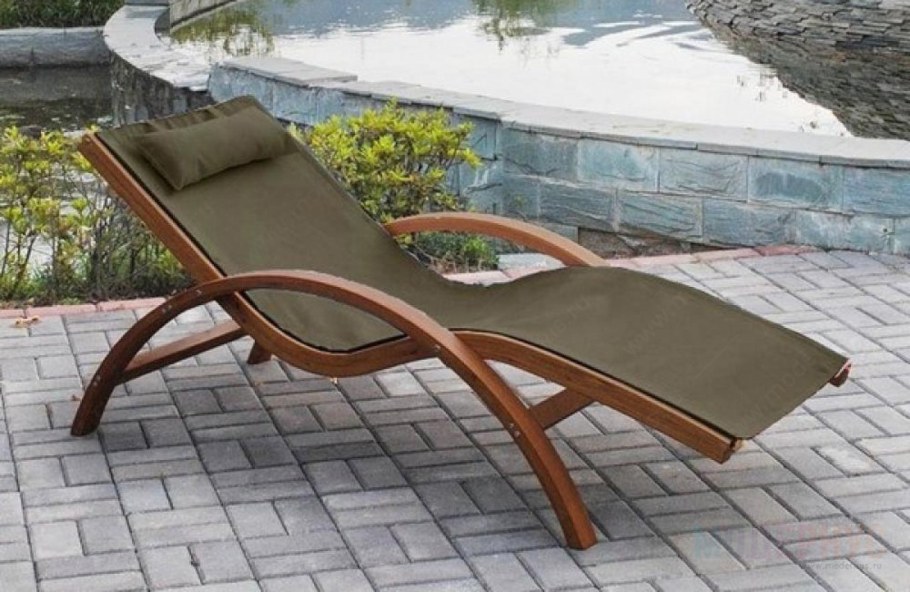 Шезлонг-лежак Афина-мебель Мальта AFM-510 White -