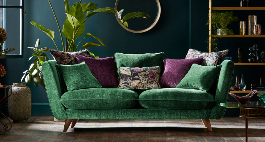 Fabric Color-Petrol Green (pile Textile Color Chard Ramses 07 ), Fabric Upholstery-quilte