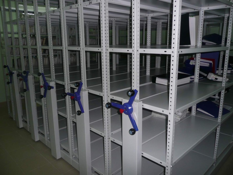 Передвижные архивные стеллажи prostor Arc Mob