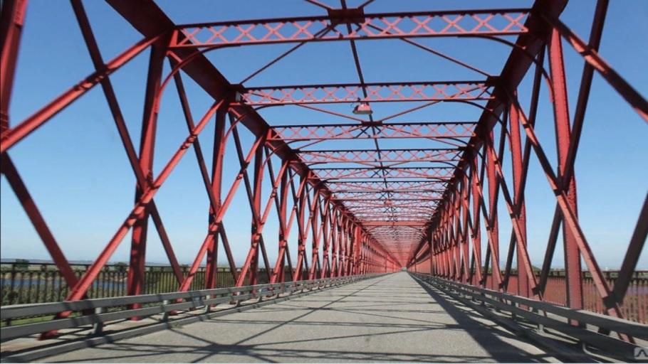 Мост автомобильный бетонный