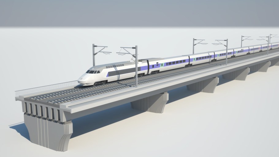 Виадук Мийо самый высокий мост в мире