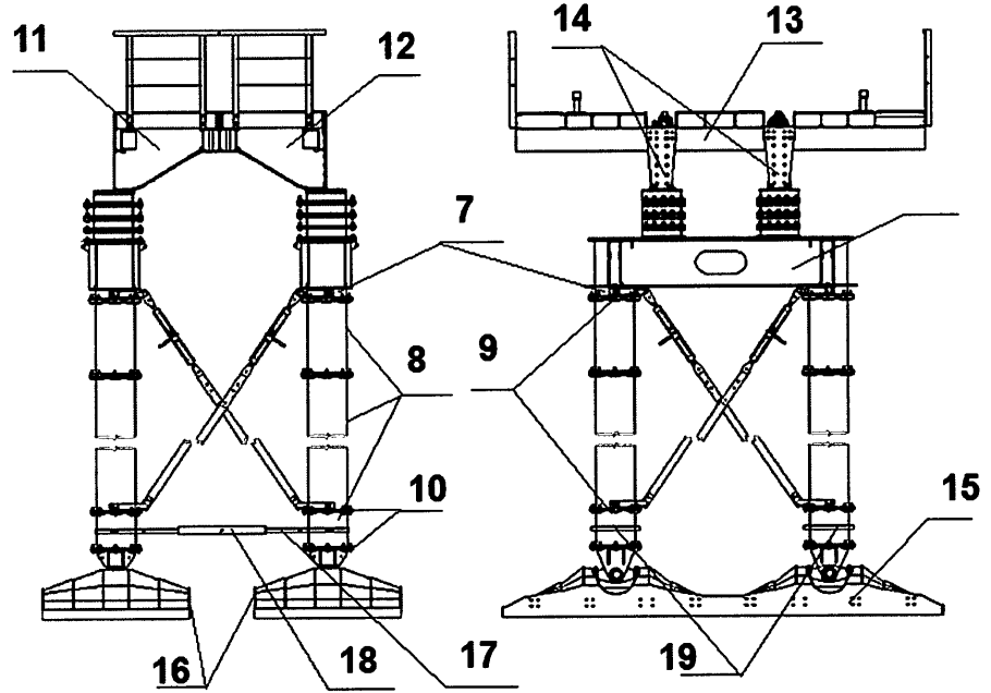 Конструкция Крымского моста через Керченский пролив