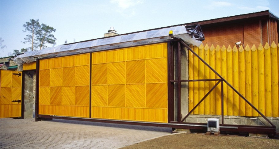 Откатные промышленные ворота Hormann