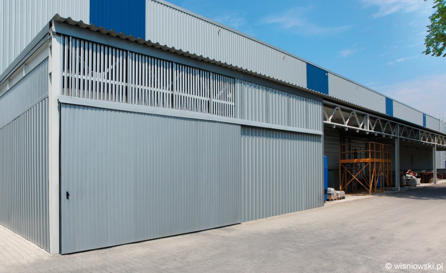 Промышленные откатные ворота Дорхан