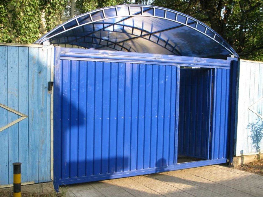 Откатные ворота балкой 5 м