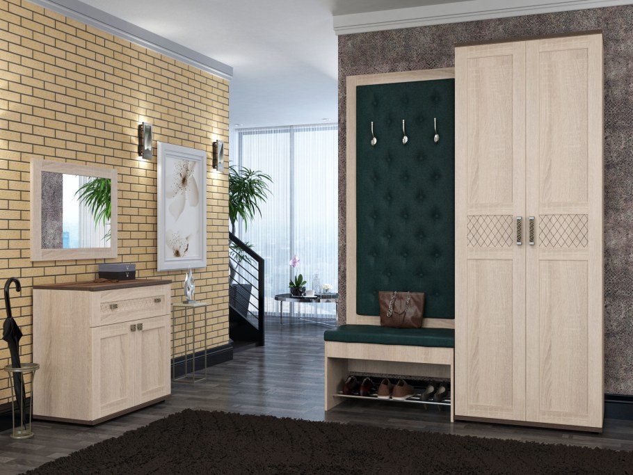 Прихожая "Элана" дуб сонома