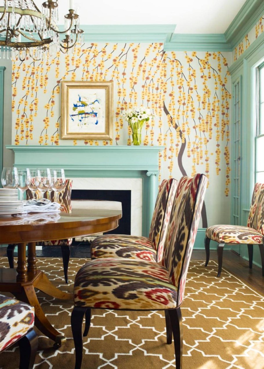 Современный орнамент в интерьере