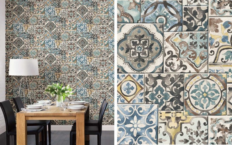 Модные обои для стен