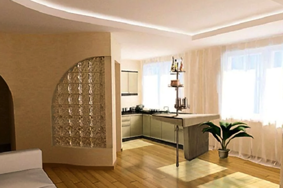 Спальня в двухкомнатной хрущевке