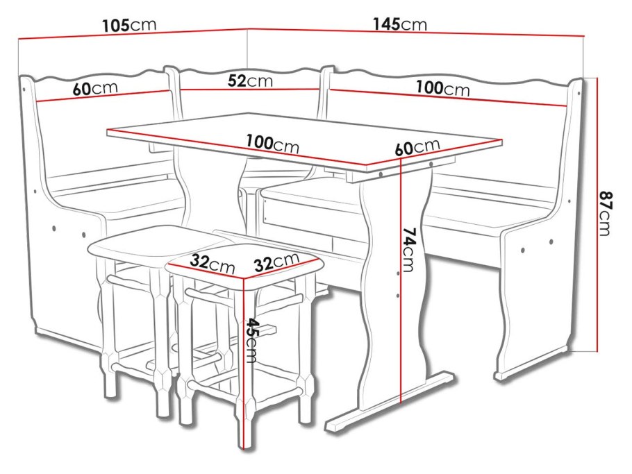 Высота барной стойки эргономика