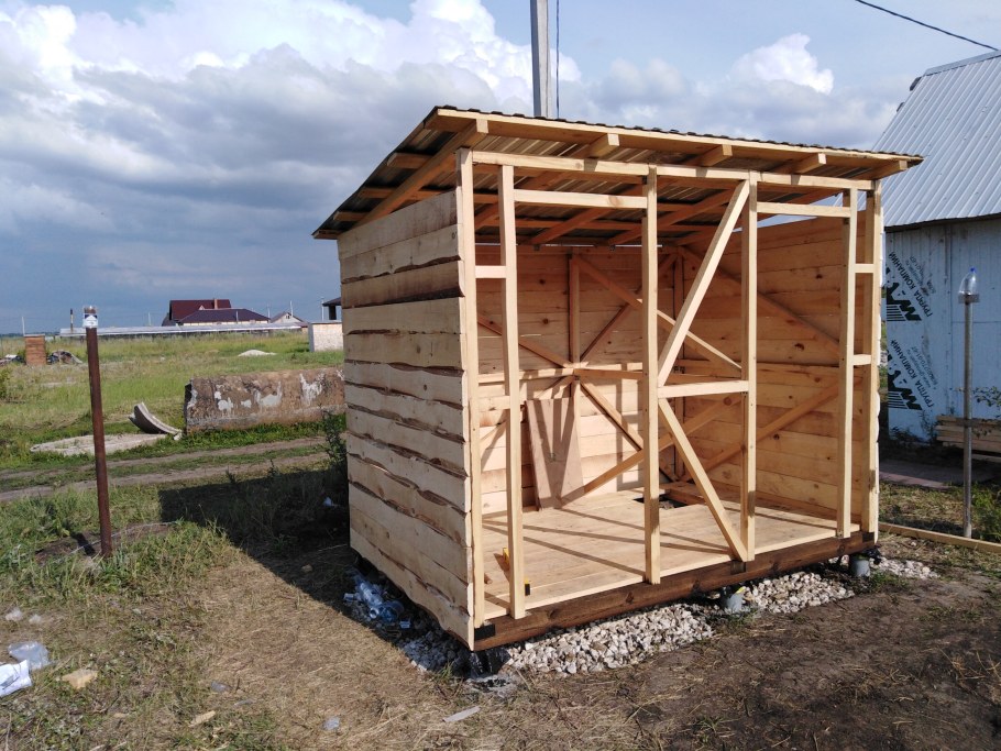 Хозблок 3х5 чертеж