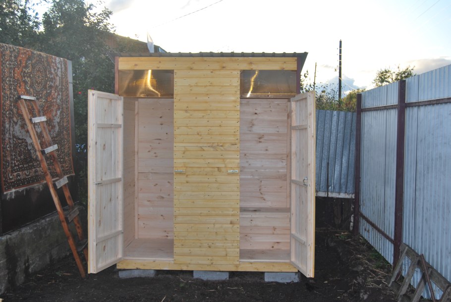 Душ дачный с туалетом ДТ-18-2