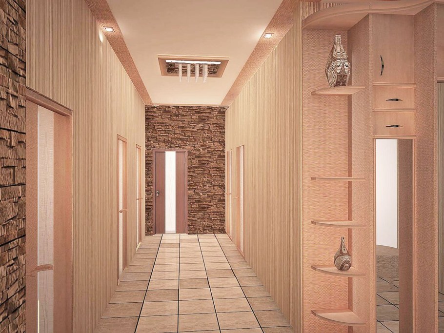 Коридор отделка интересные идеи