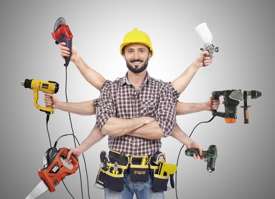 Рукопожатие на стройке