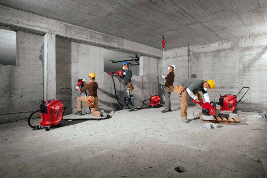 Алмазная резка стен хилти