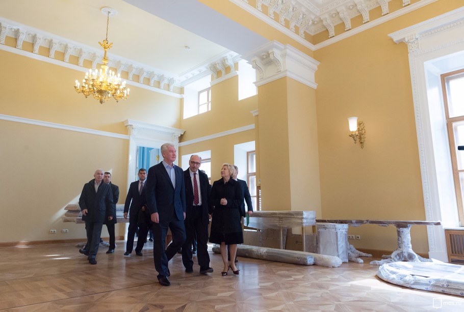 Кабинет мэра города Казани (реставрационные работы)