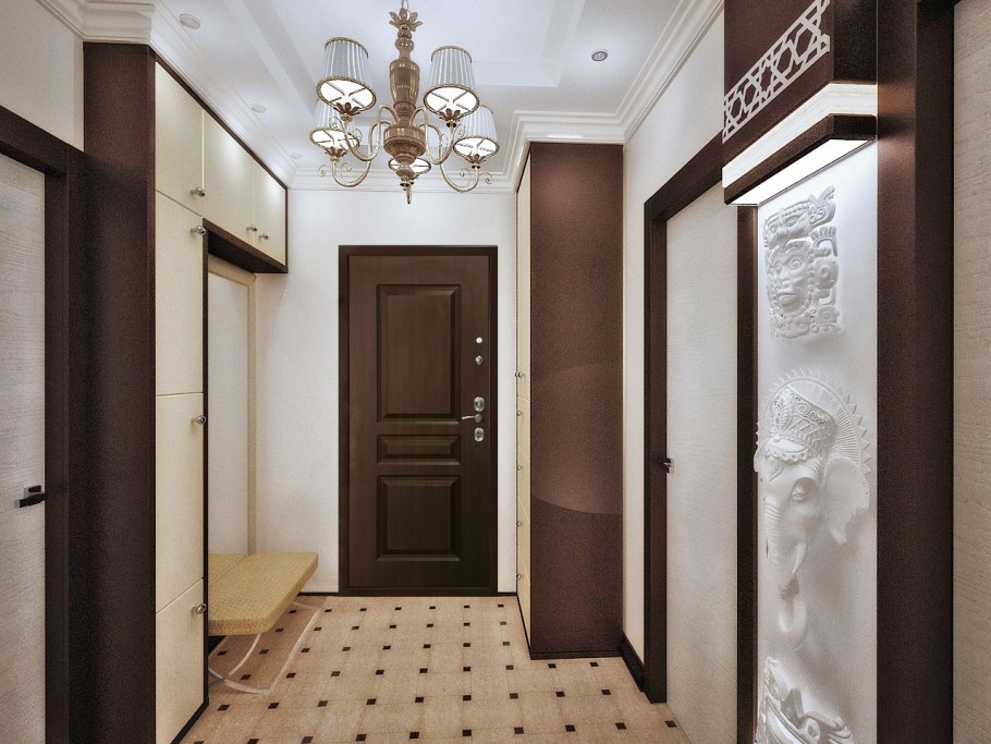 Евроремонт прихожей в квартире