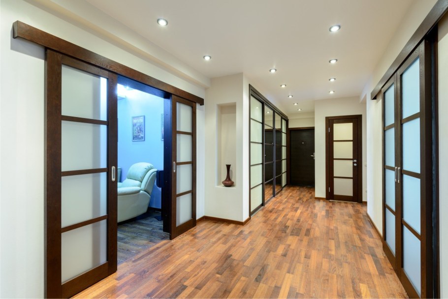 Современный интерьер коридора