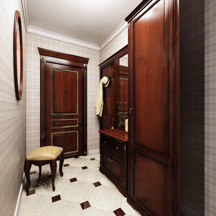 Прихожая в английском стиле