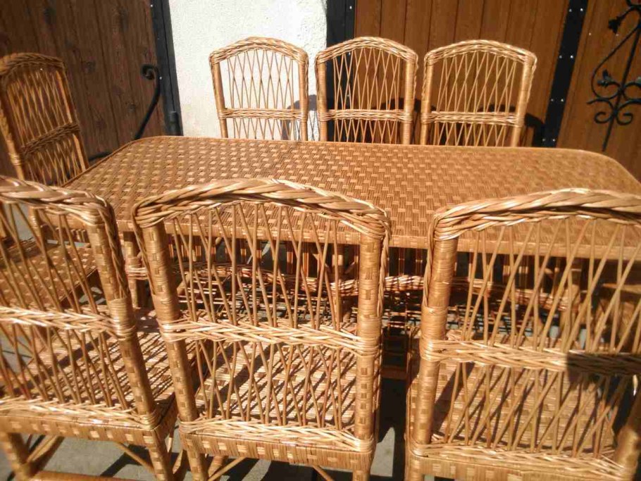 Плетеные корзины в интерьере