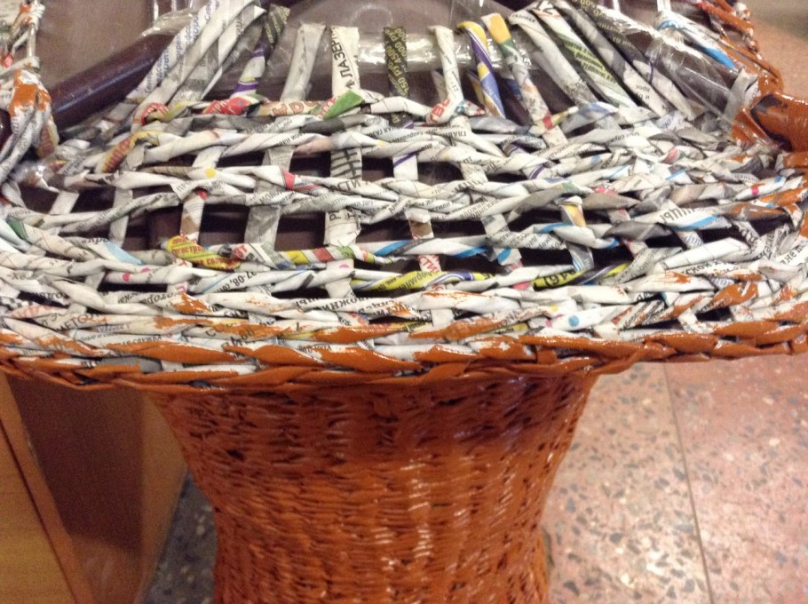 Плетеный комод