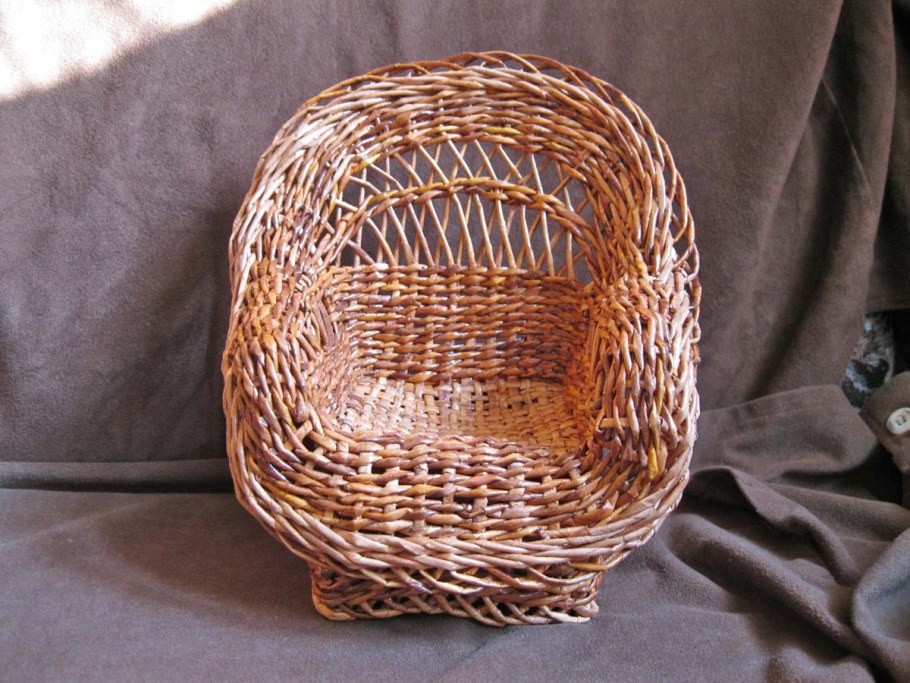 Плетеная мебель для кукол