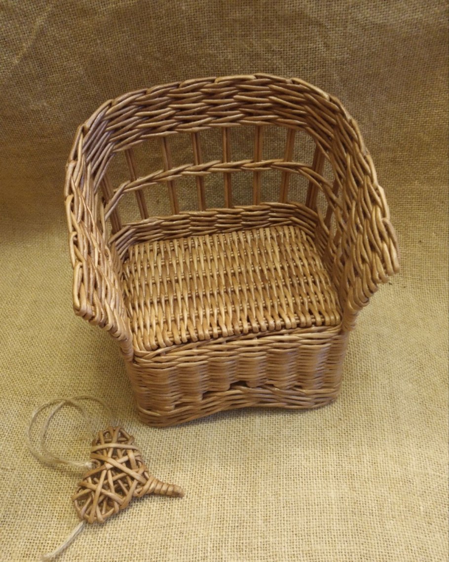 Фруктовница из газет