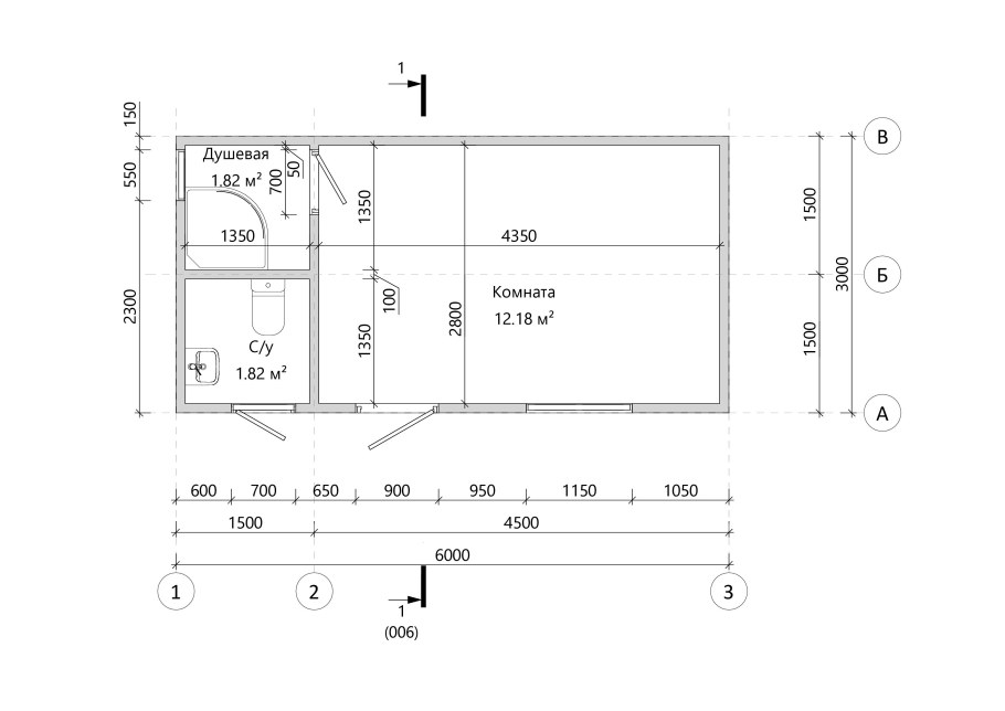 Хозблок 4х2 чертежи