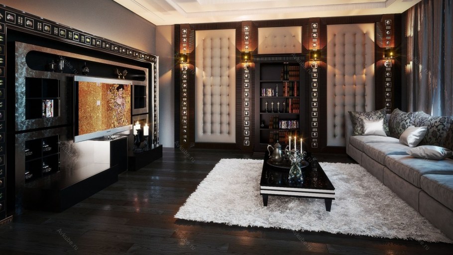 Роскошный современный интерьер