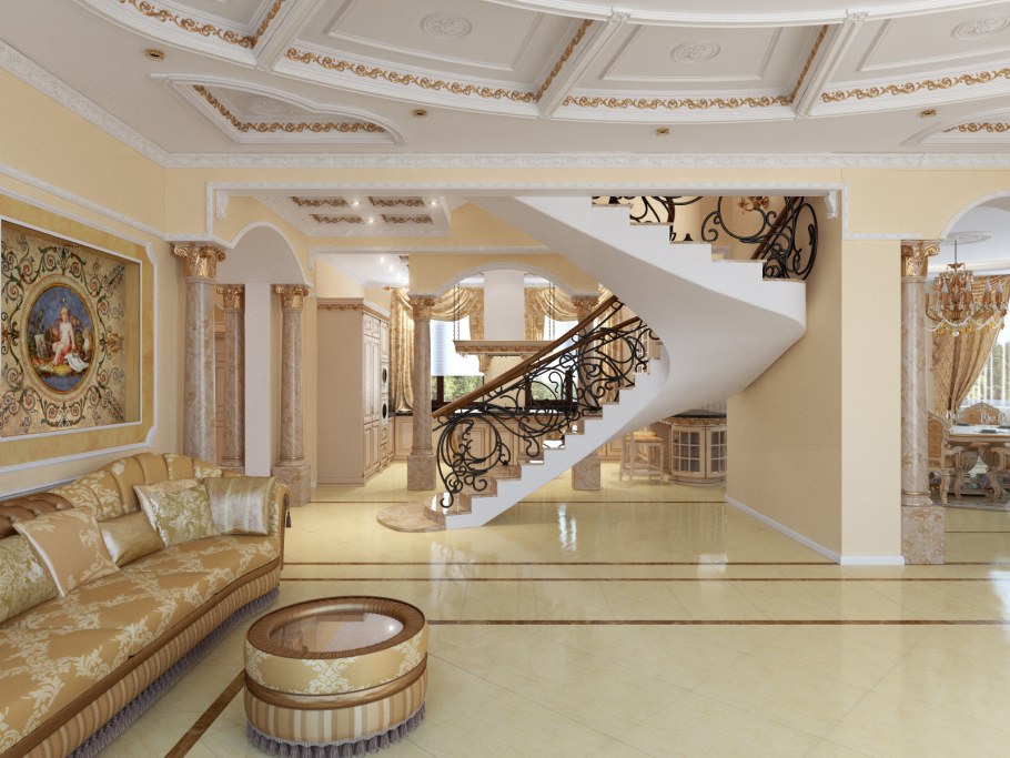 Красивая отделка коттеджей