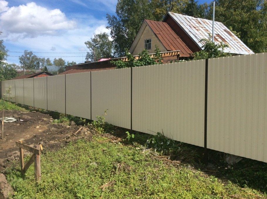 Профнастил для забора