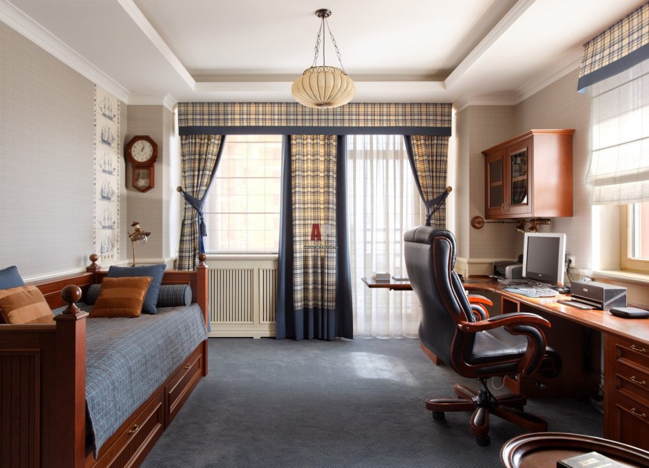 Спальня для мальчика классика