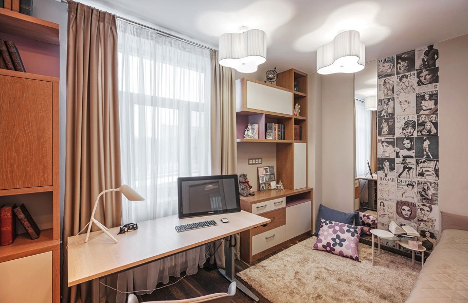 Римские шторы в детскую девочке