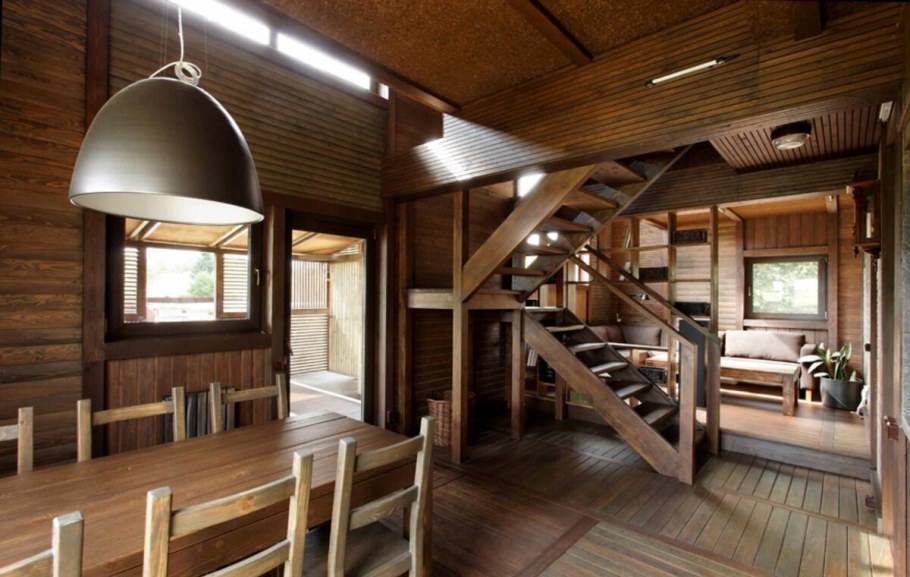 Интерьер дачного домика