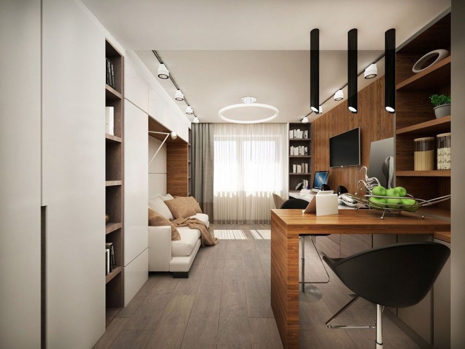 Маленькая гостиная 12 кв.м