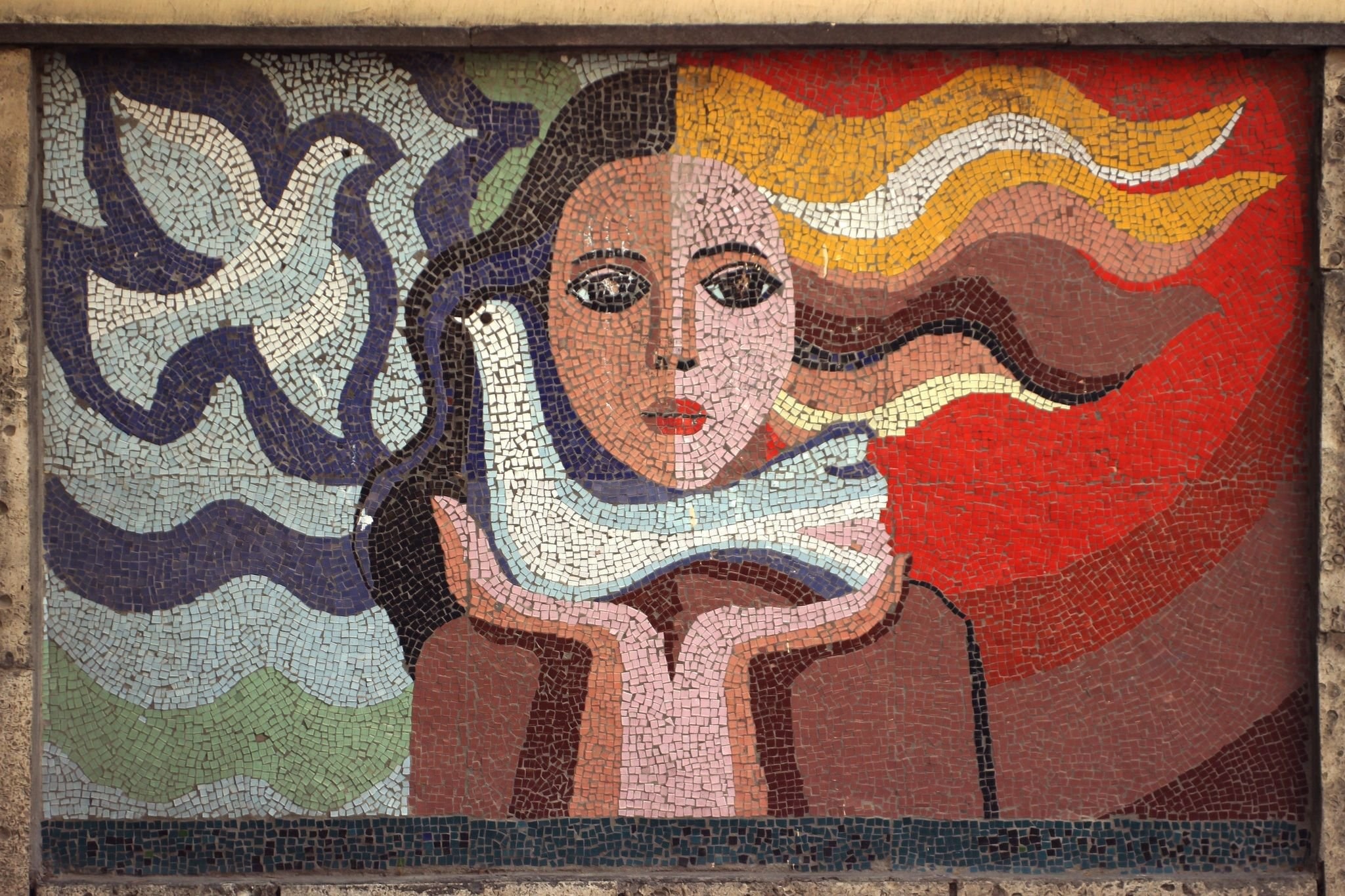 Монументальная живопись мозаика СССР