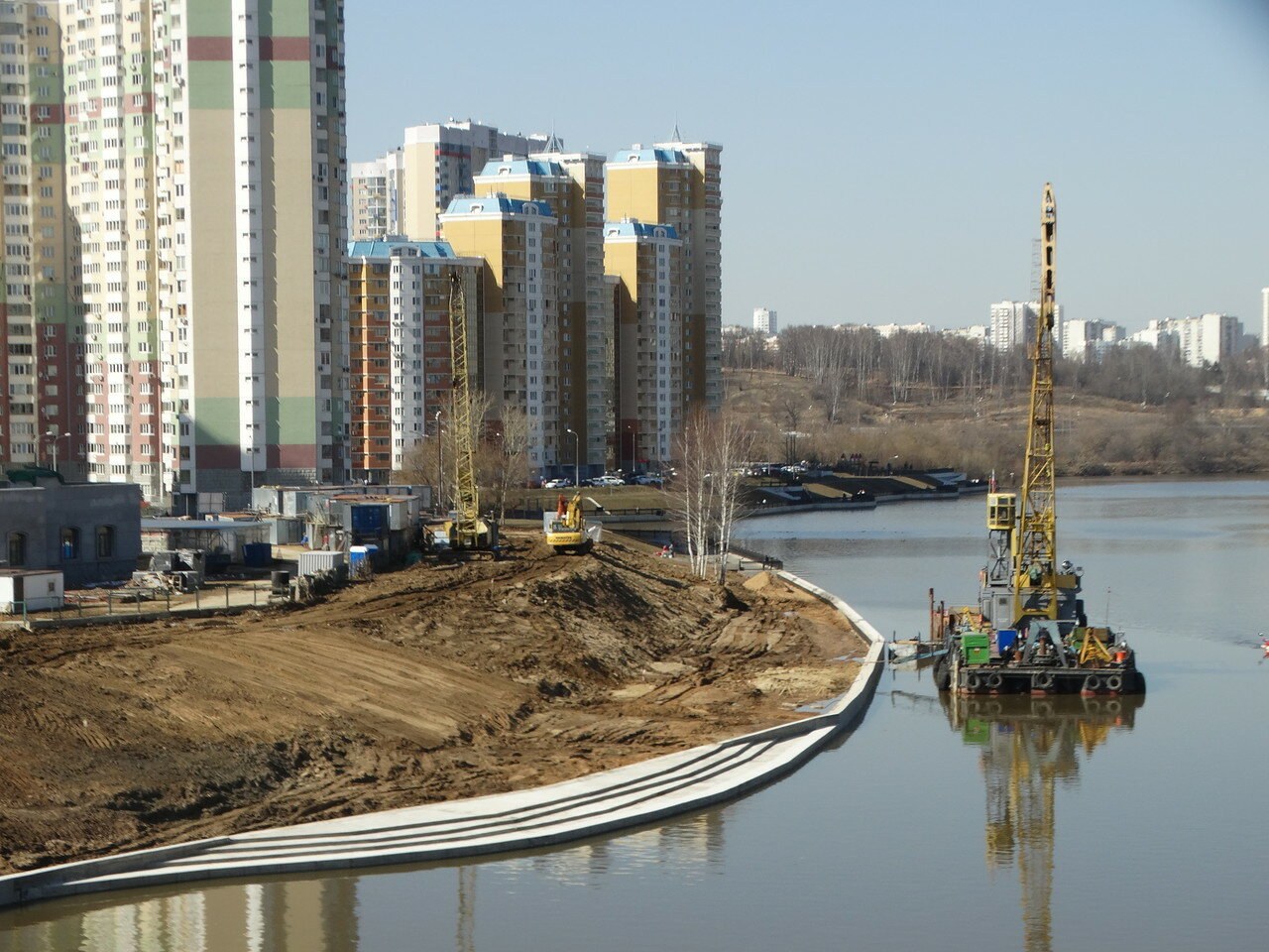 Красногорск павшинская пойма