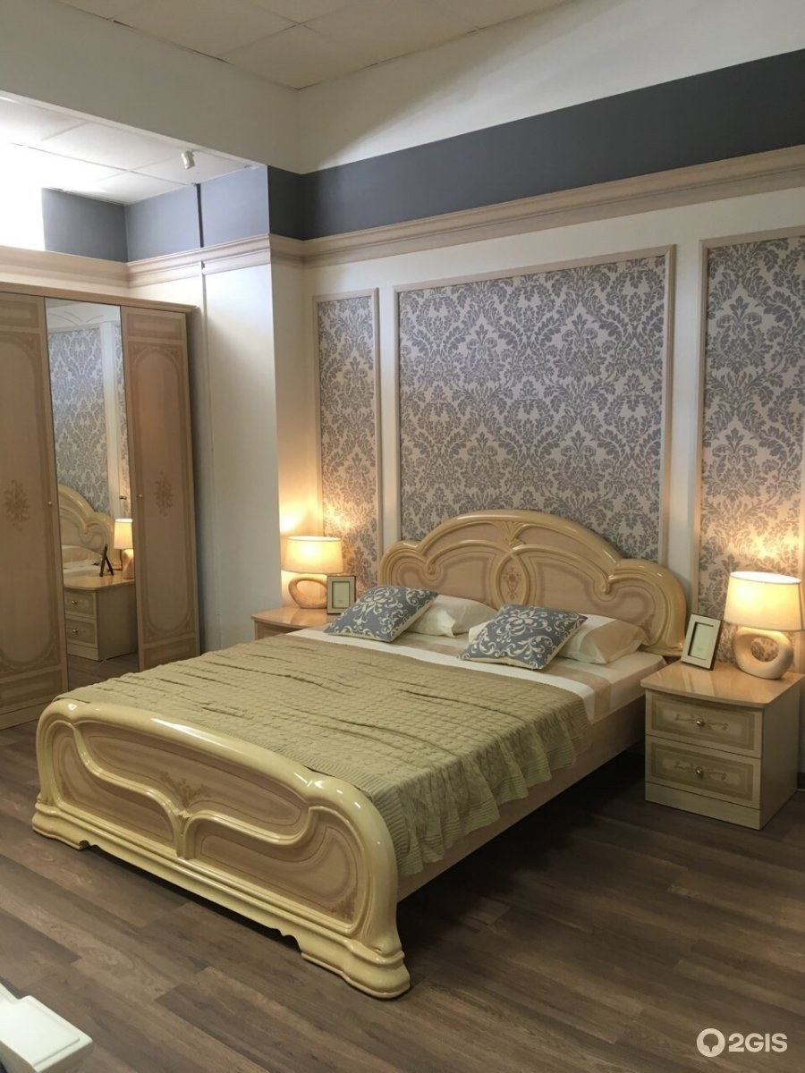 Кровать 2 спальная Лючия Шатура