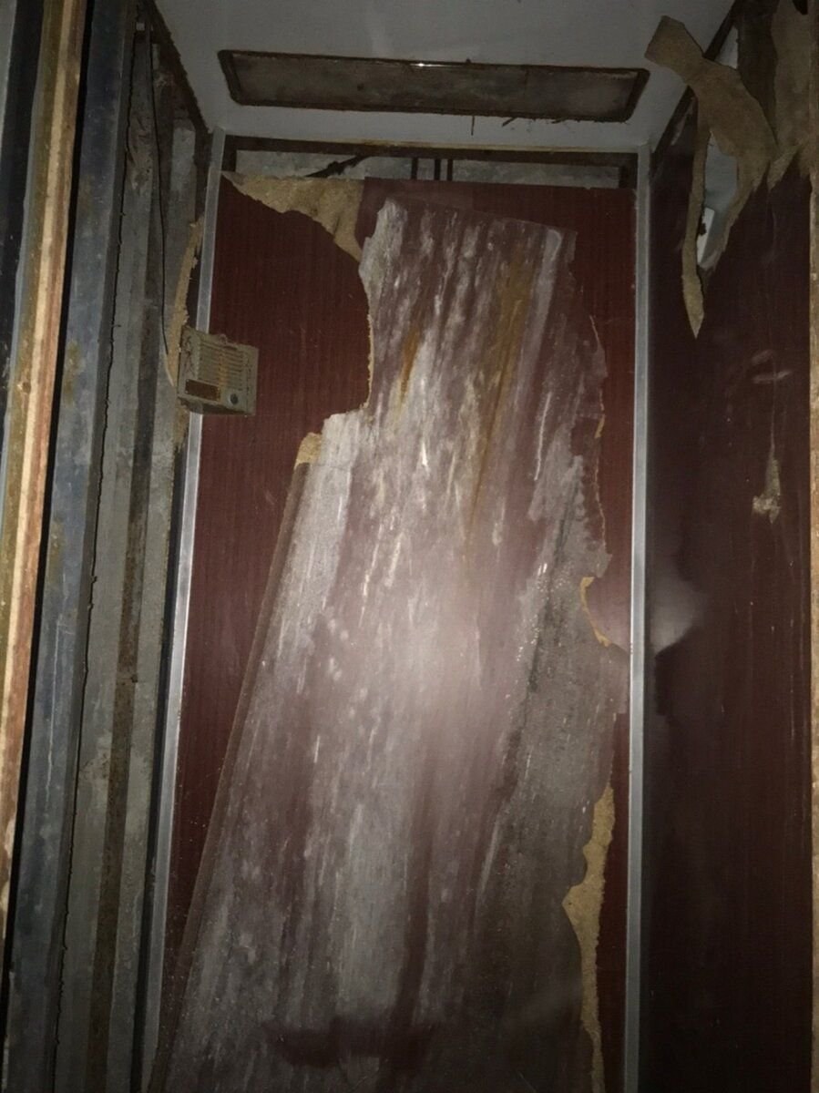 Заброшенная шахта лифта