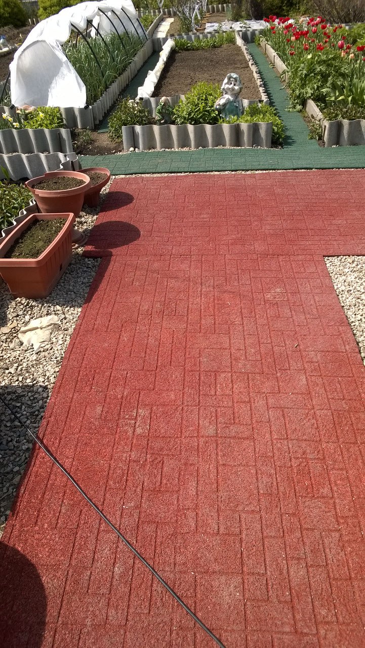 Дорожки на даче