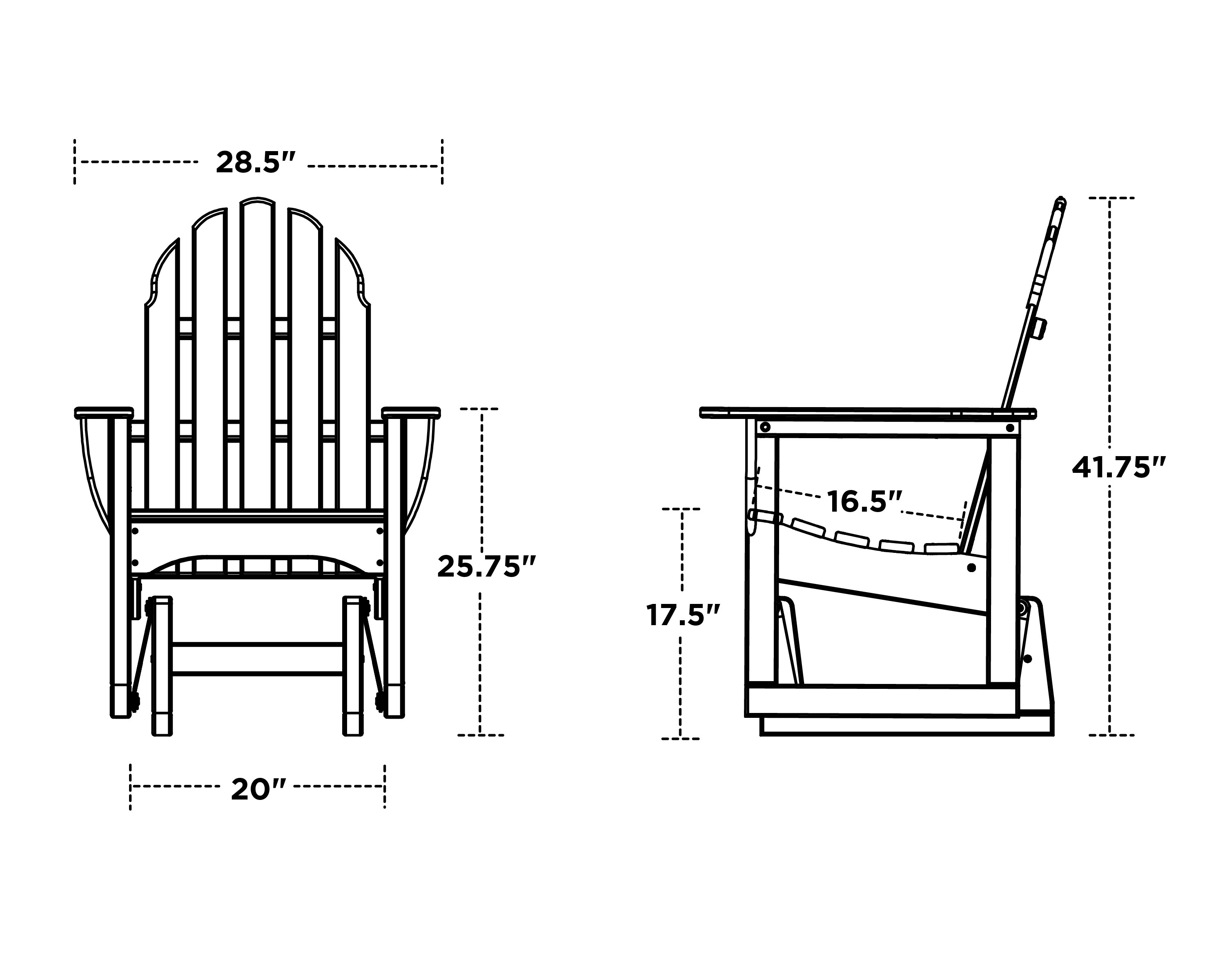 садовое кресло чертежи и размеры